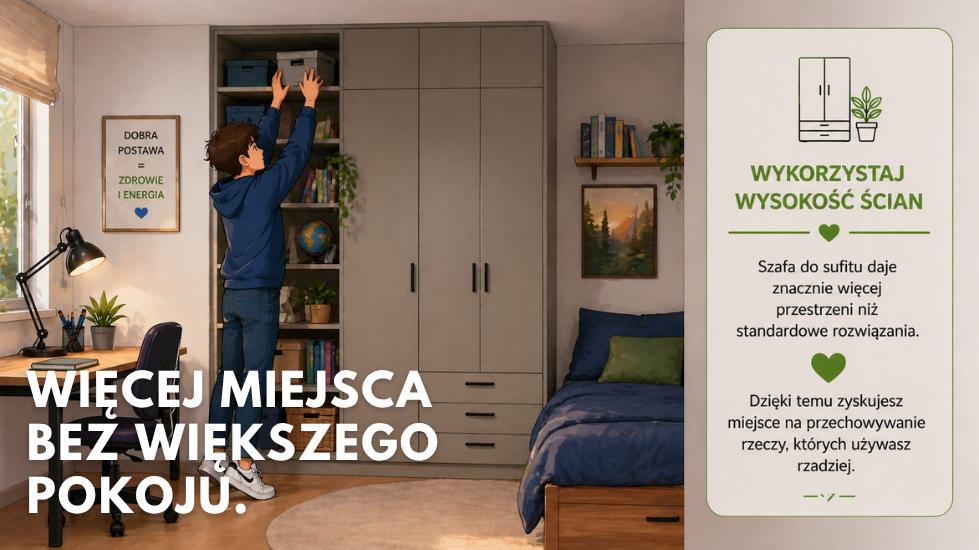 Im mniej na biurku, tym więcej skupienia.